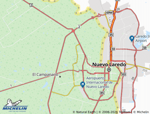 Mappa MICHELIN Nueva Victoria - ViaMichelin