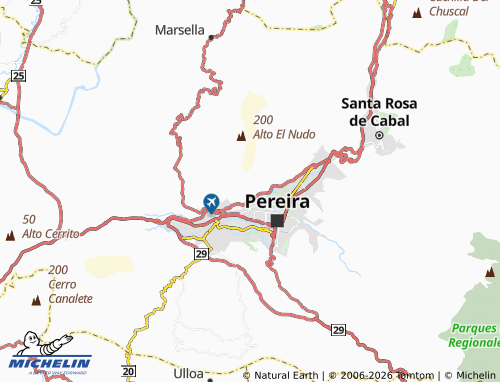 Carte MICHELIN La Esperanza - ViaMichelin