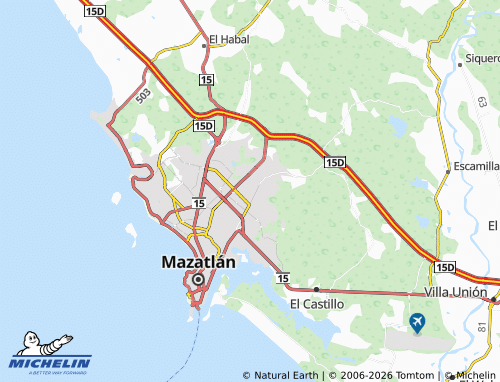 Mapa MICHELIN Bugambilias - ViaMichelin