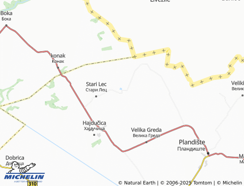 MICHELIN Dužine map - ViaMichelin