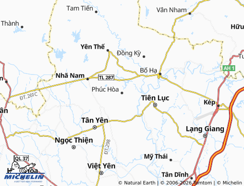 Mapa MICHELIN Phúc Hòa - ViaMichelin