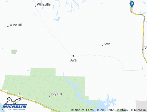 Mapa MICHELIN Ava - ViaMichelin