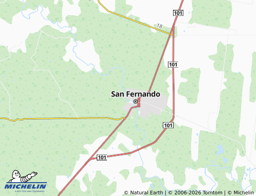 Mapa MICHELIN Rivereña - ViaMichelin