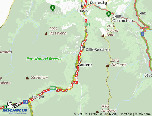 Mapa MICHELIN Clugin - ViaMichelin