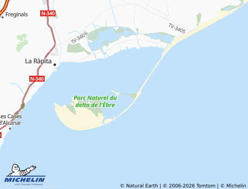 Mappa MICHELIN Salines de la Trinitat - ViaMichelin