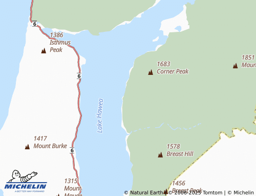 MICHELIN Dingle Burn map - ViaMichelin