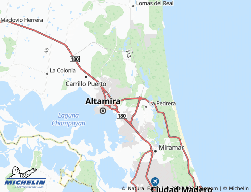 Mappa MICHELIN Lázaro Cárdenas - ViaMichelin