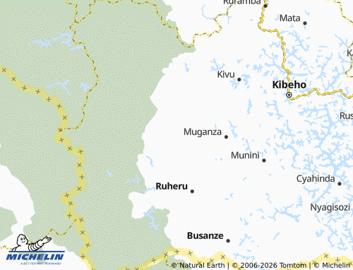 MICHELIN Gituntu map - ViaMichelin