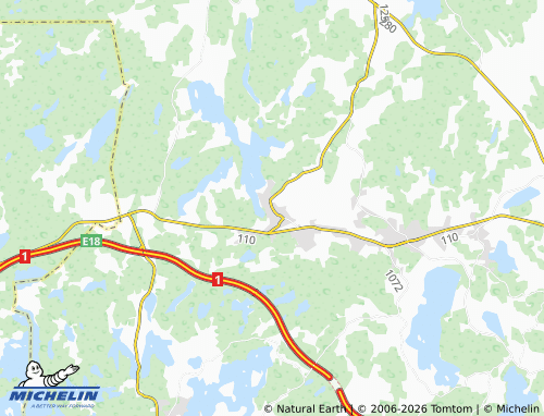 Kaart MICHELIN Nummi-Pusula - ViaMichelin