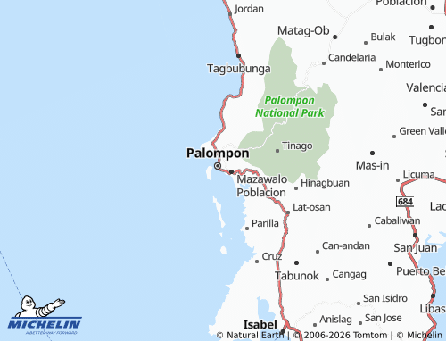 MICHELIN Ypil III map - ViaMichelin