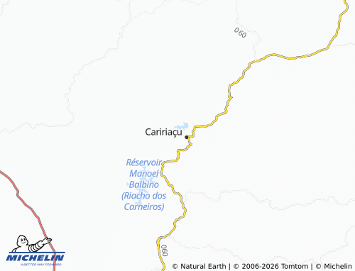 MICHELIN Pernambuquinho map - ViaMichelin