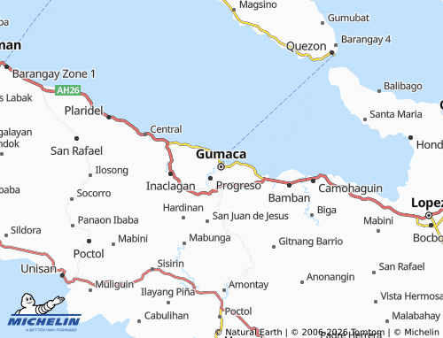 MICHELIN Rizal map - ViaMichelin