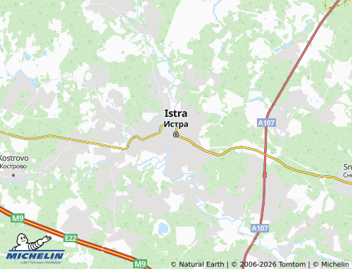 Carte MICHELIN Istra - ViaMichelin