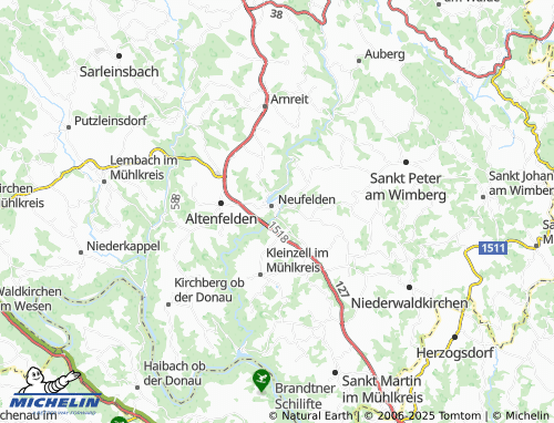 Kaart MICHELIN Unternberg - ViaMichelin