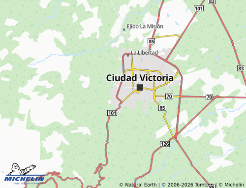 Mapa MICHELIN Rincón de Tamatán - ViaMichelin