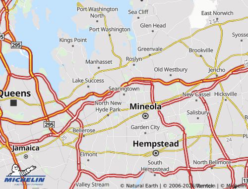 Mapa MICHELIN Searingtown - ViaMichelin