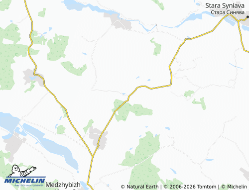 Carte MICHELIN Lysanivtsi - ViaMichelin