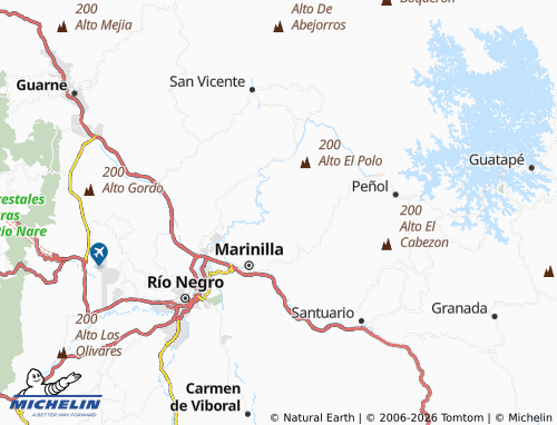 Carte MICHELIN La Asunción - ViaMichelin