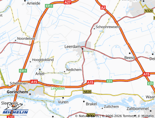 MICHELIN Oosterwijk map - ViaMichelin