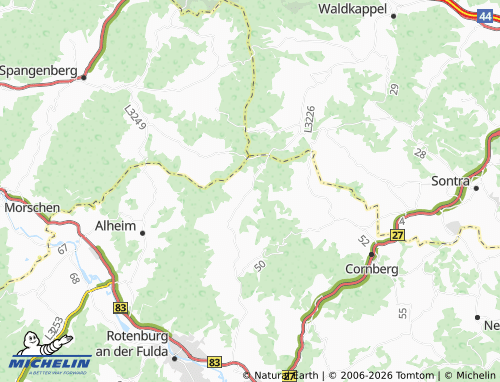 Mappa MICHELIN Dankerode - ViaMichelin