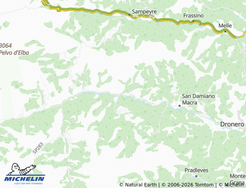 MICHELIN-Landkarte Macra - ViaMichelin
