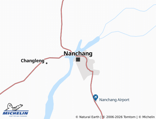 Mapa MICHELIN Nanchang - ViaMichelin