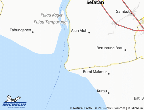 MICHELIN Bakambat map - ViaMichelin