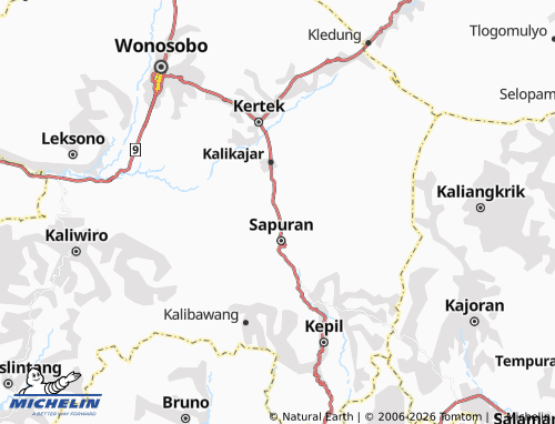 MICHELIN Sedayu map - ViaMichelin