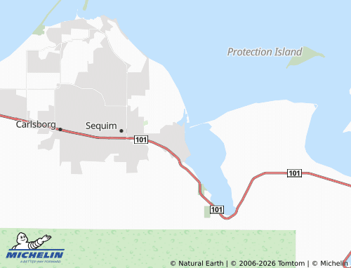 Mappa MICHELIN Washington Harbor - ViaMichelin