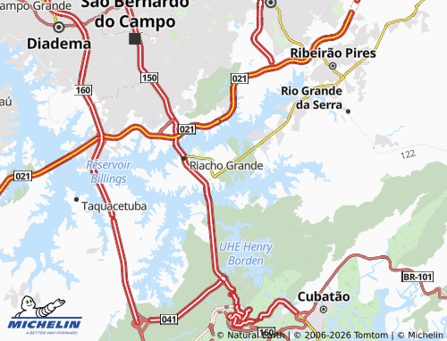 Mapa MICHELIN Varginha - ViaMichelin