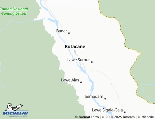 MICHELIN-Landkarte Kuta Rih - ViaMichelin