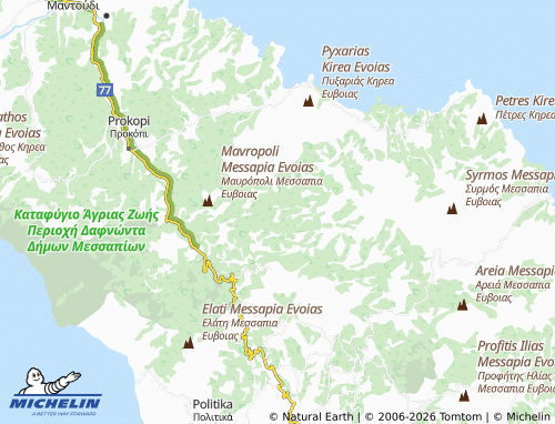 MICHELIN Markates map - ViaMichelin