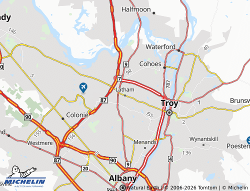 Mapa MICHELIN Latham - ViaMichelin