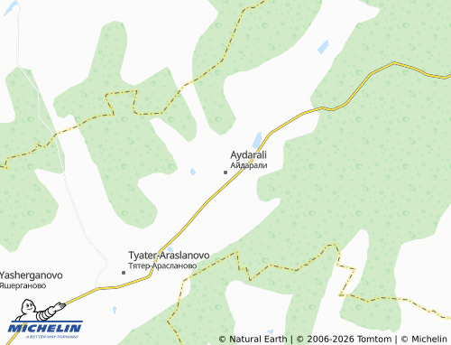 MICHELIN-Landkarte Aydarali - ViaMichelin