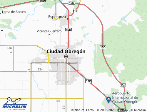 Mapa MICHELIN Vista Hermosa - ViaMichelin