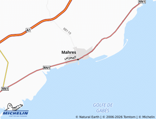 Mappa MICHELIN al-Mahris - ViaMichelin