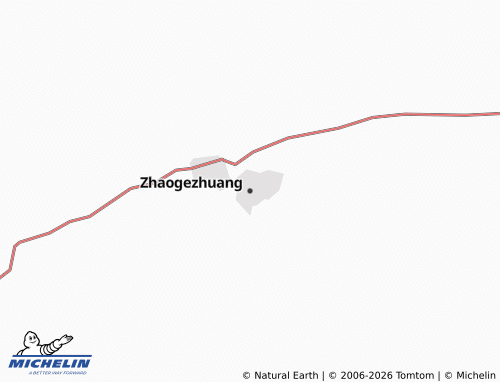 Mappa MICHELIN Zhaogezhuang - ViaMichelin