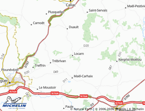 Mappa MICHELIN Locarn - ViaMichelin