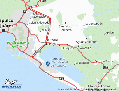 Mappa MICHELIN San Pedro Las Playas - ViaMichelin