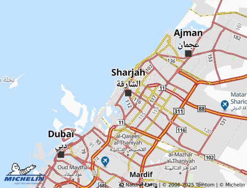 MICHELIN Al Jazeera Park map - ViaMichelin