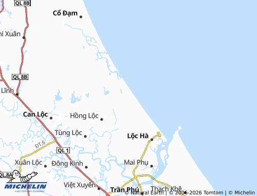 Mapa MICHELIN Thịnh Lộc - ViaMichelin