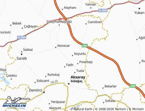 Mappa MICHELIN Koyunlu - ViaMichelin