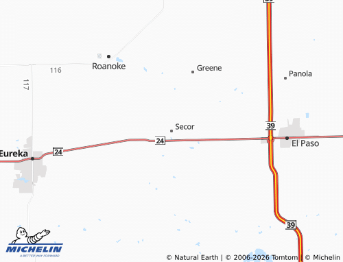 Mappa MICHELIN Secor - ViaMichelin