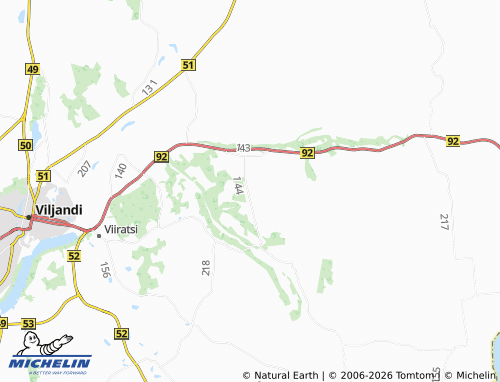 Mapa MICHELIN Saareküla - ViaMichelin