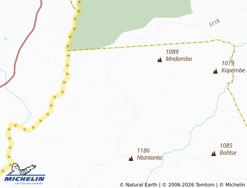 Mappa MICHELIN Chimwamkango II - ViaMichelin