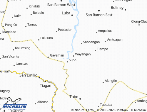 MICHELIN Wayangan map - ViaMichelin