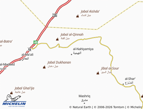 Carte MICHELIN al-Nahiyamiya - ViaMichelin