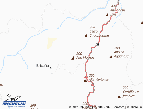 MICHELIN Campo Alegre map - ViaMichelin
