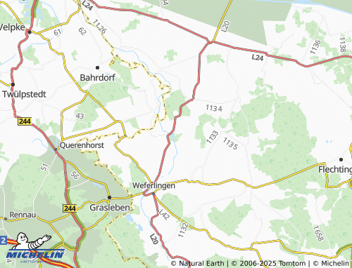 MICHELIN-Landkarte Seggerde - ViaMichelin