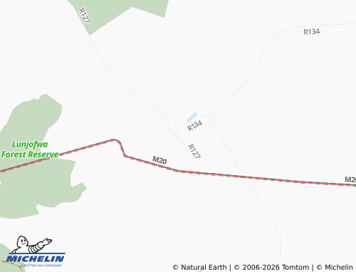 Mapa MICHELIN Malambanyama - ViaMichelin